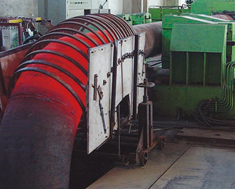 无缝弯头推制设备